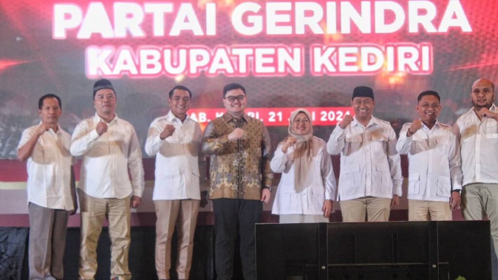 Rapimcab Gerindra Berikan Rekom Mas Dhito-Nafif di Pilkada Kediri
