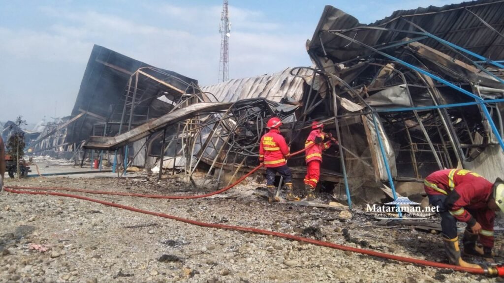 63 Ribu Ayam Ludes Terbakar di Tulungagung