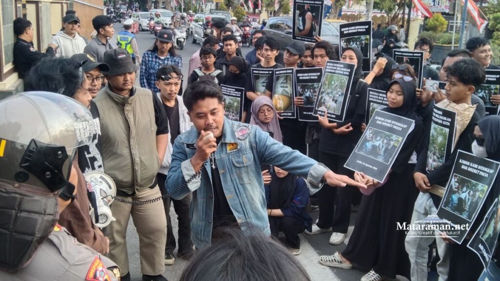 Mahasiswa Tuntut Hukum Aksi Represif Polres Kediri Kota Sebabkan Belasan Luka-luka