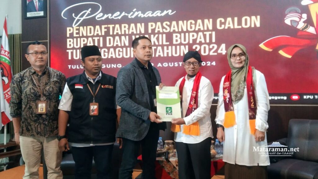 Pasangan Keempat, Budi-Susi Tutup Pendaftaran Pilkada Tulungagung