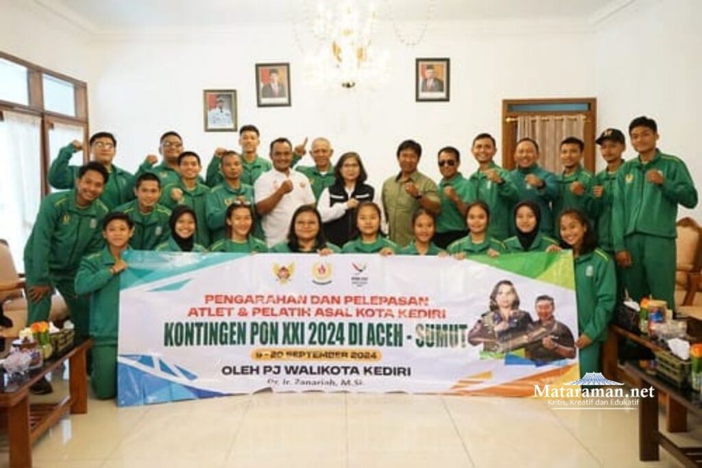 Pesan Pj Walikota Kediri ke Atlet PON XXI: Jaga Sportivitas dan Fair Play