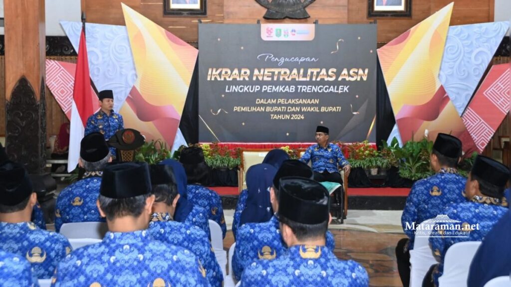 ASN Deklarasi Netralitas Pilbup Trenggalek
