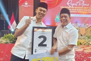 Pilkada Batu 2024 Firhando-Rudi Dapat Nomor Urut 2, Simbol Kemenangan, Harmoni, dan Kemanusiaan