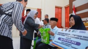 39 Warga Trenggalek Terima Ganti Uang Rugi Terdampak Pembangunan Bendungan Bagong