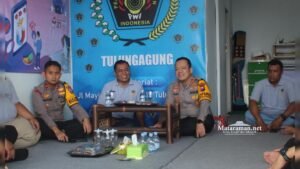 Jelang Debat Pilbup Tulungagung, Ratusan Personel Polisi Disiagakan