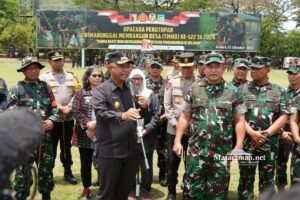TMMD ke-122 di Kediri Sukses Bangun Jalan Tembus Antar Desa Sejauh 1,5 KM