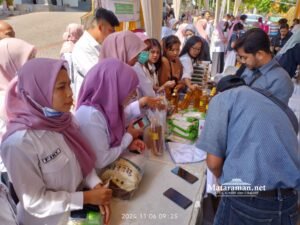 Pasar Murah RSUD Karsa Husada Batu Diserbu Masyarakat