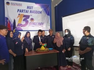 Khidmat, HUT ke-13 NasDem di Tulungagung Dikemas Istighosah hingga Pemotongan Tumpeng