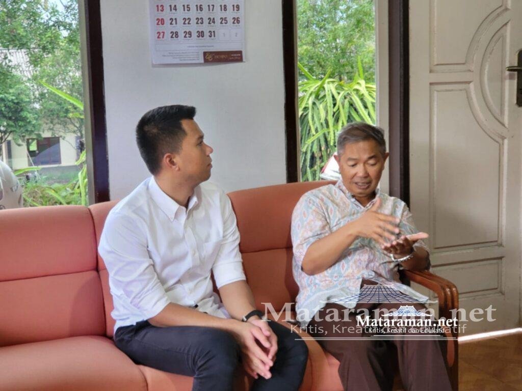 Silaturahmi ke Tokoh Katolik Batu, Firhando Gumelar Pastikan Batu Kota Persatuan NKRI