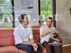 Silaturahmi ke Tokoh Katolik Batu, Firhando Gumelar Pastikan Batu Kota Persatuan NKRI