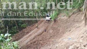 25 KK Terdampak Longsor di Pucanganak Trenggalek