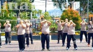Puluhan Polisi Gendut di Trenggalek Jalani Program Diet, Ada yang Turun 26 Kilogram