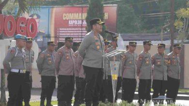 AKBP Arif Minta Jajaran Wujudkan Rasa Aman bagi Masyarakat Blitar