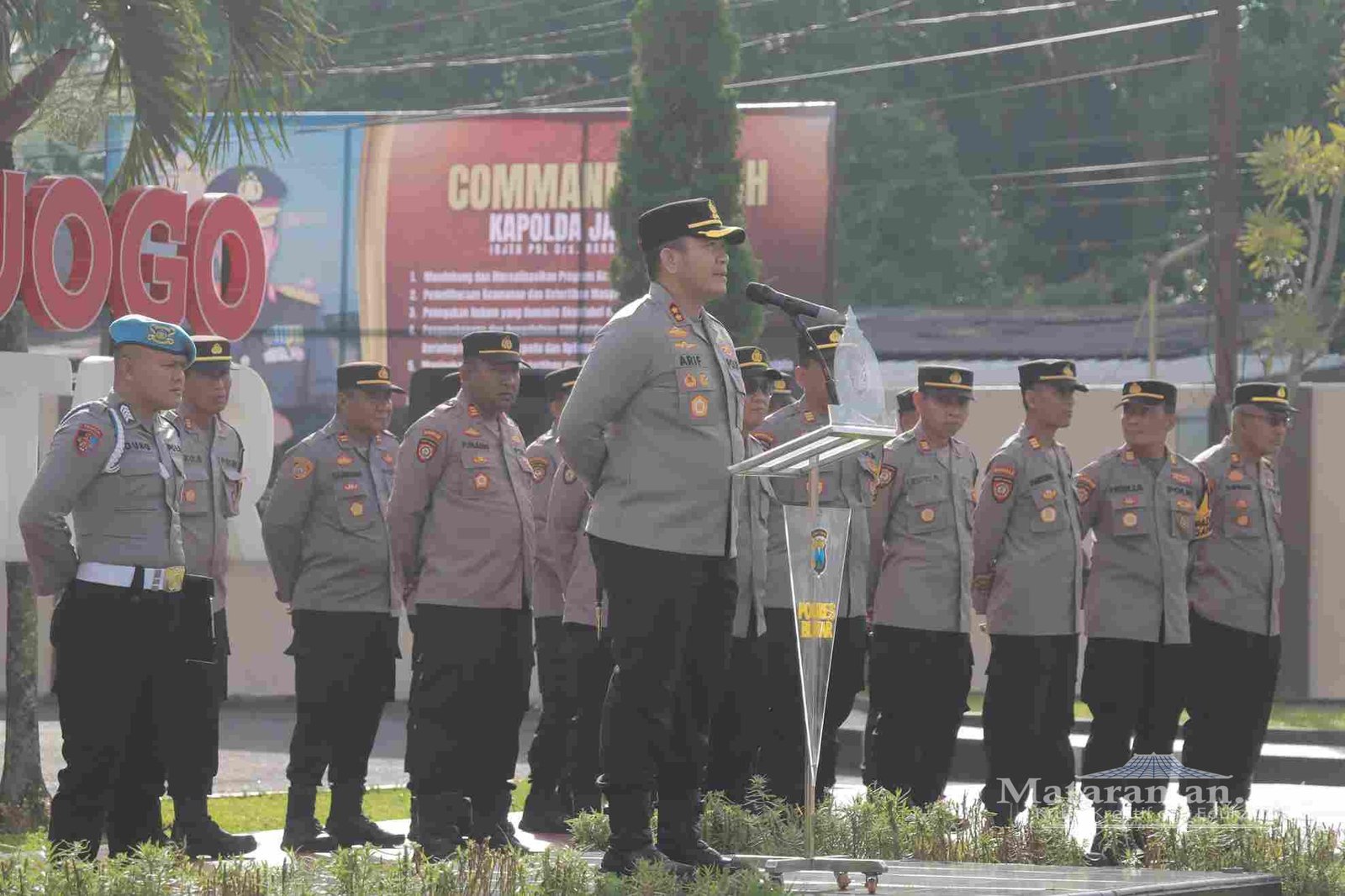 AKBP Arif Minta Jajaran Wujudkan Rasa Aman bagi Masyarakat Blitar