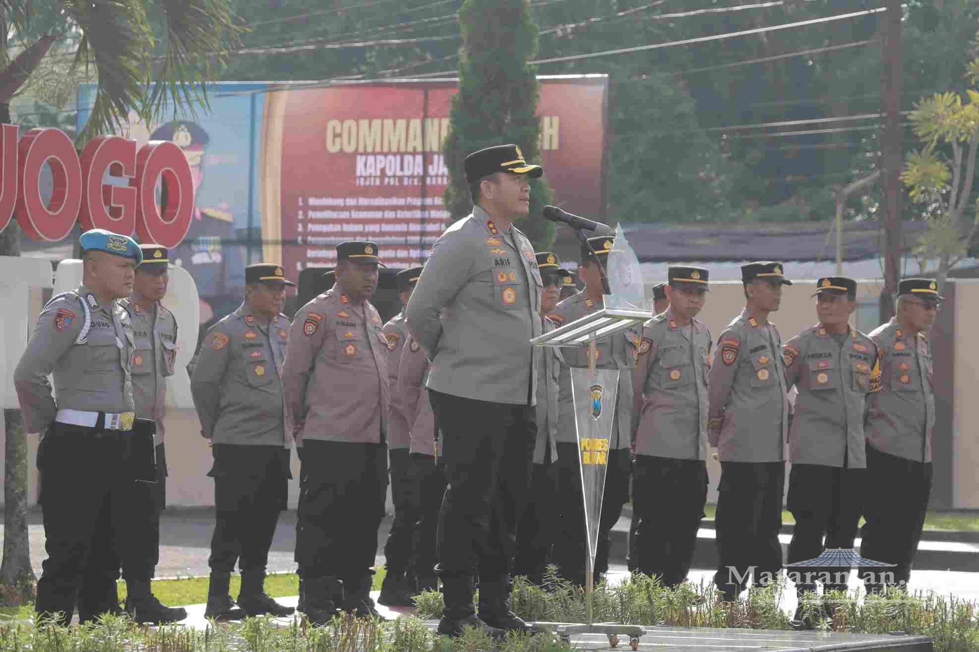 AKBP Arif Minta Jajaran Wujudkan Rasa Aman bagi Masyarakat Blitar