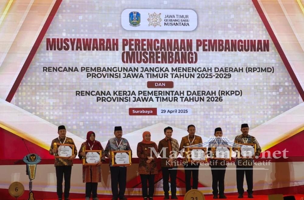 Trenggalek Raih Terbaik Pembangunan Daerah Jawa Timur Tahun 2025