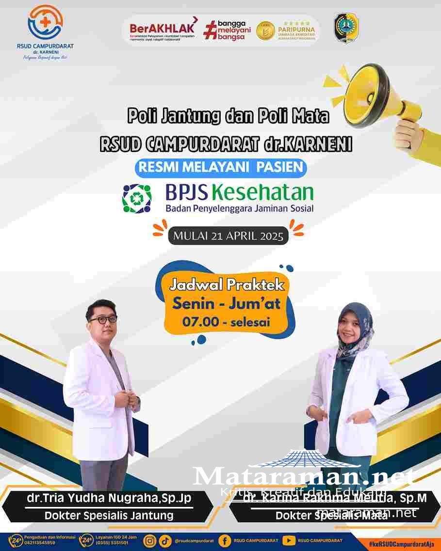 Poli Jantung-Poli Mata RSUD dr Karneni Siap Layani Peserta BPJS Kesehatan