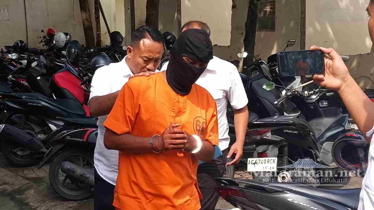 Bapak-Anak Tiri Residivis Curanmor Ditangkap Polres Tulungagung