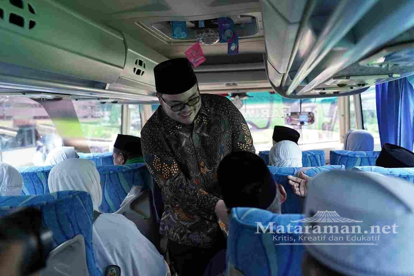 Mas Dhito Titip Doa ke CJH Agar Kediri Ayem-Tentrem