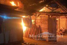 Dua Lokasi Usaha Terbakar gegara Bakar Sampah di Trenggalek