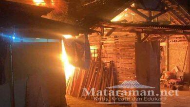 Dua Lokasi Usaha Terbakar gegara Bakar Sampah di Trenggalek