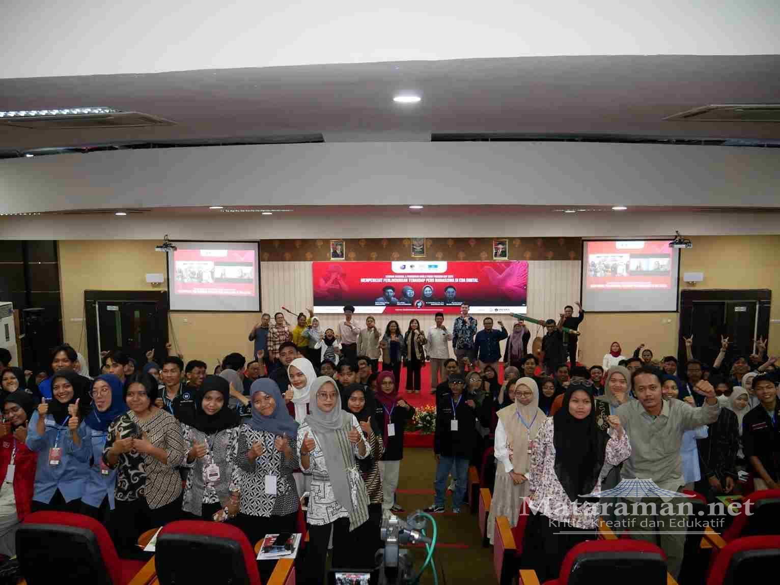 Komunitas Pers Mahasiswa-UNESCO di Kediri Bahas Perlindungan Era Digital