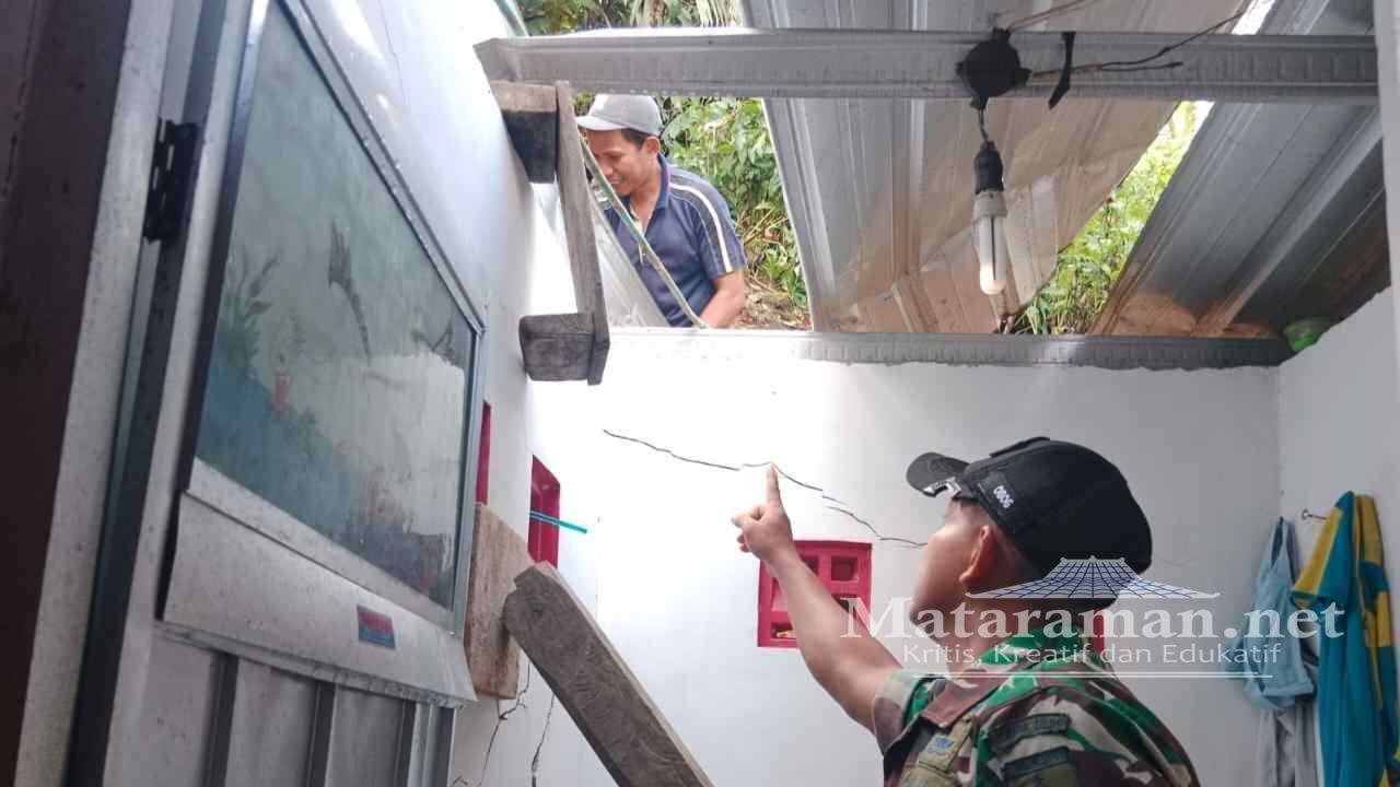 Tebing Setinggi 25 Meter di Trenggalek Longsor, Dinding Rumah Warga Jebol