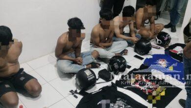Lima Orang Pesilat Tulungagung Ganggu Ketertiban Diamankan Polres Blitar