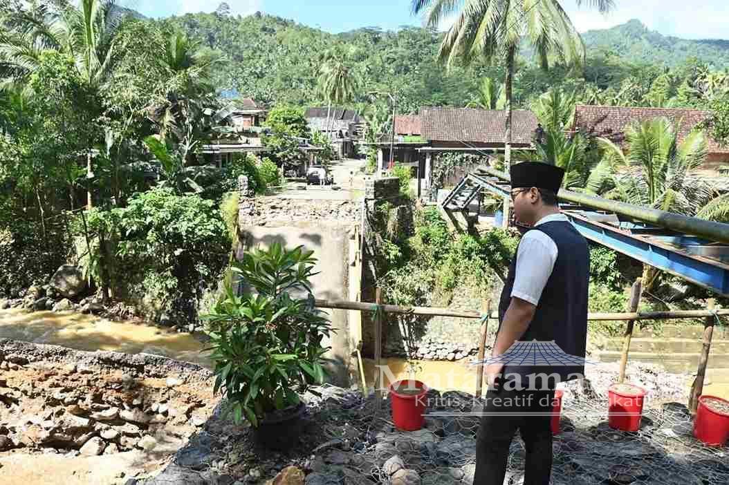 Jembatan Dung Buceng Putus, Mas Ipin Usulkan Manfaatkan Jembatan Bailey ke Pemprov
