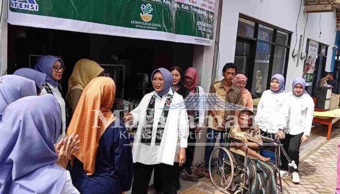Berdayakan Disabilitas, DWP Kemensos Berikan Bantuan ke Yayasan Naeema Trenggalek