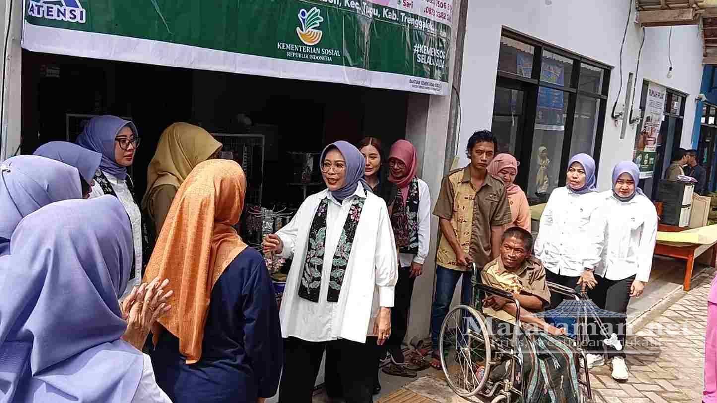 Berdayakan Disabilitas, DWP Kemensos Berikan Bantuan ke Yayasan Naeema Trenggalek