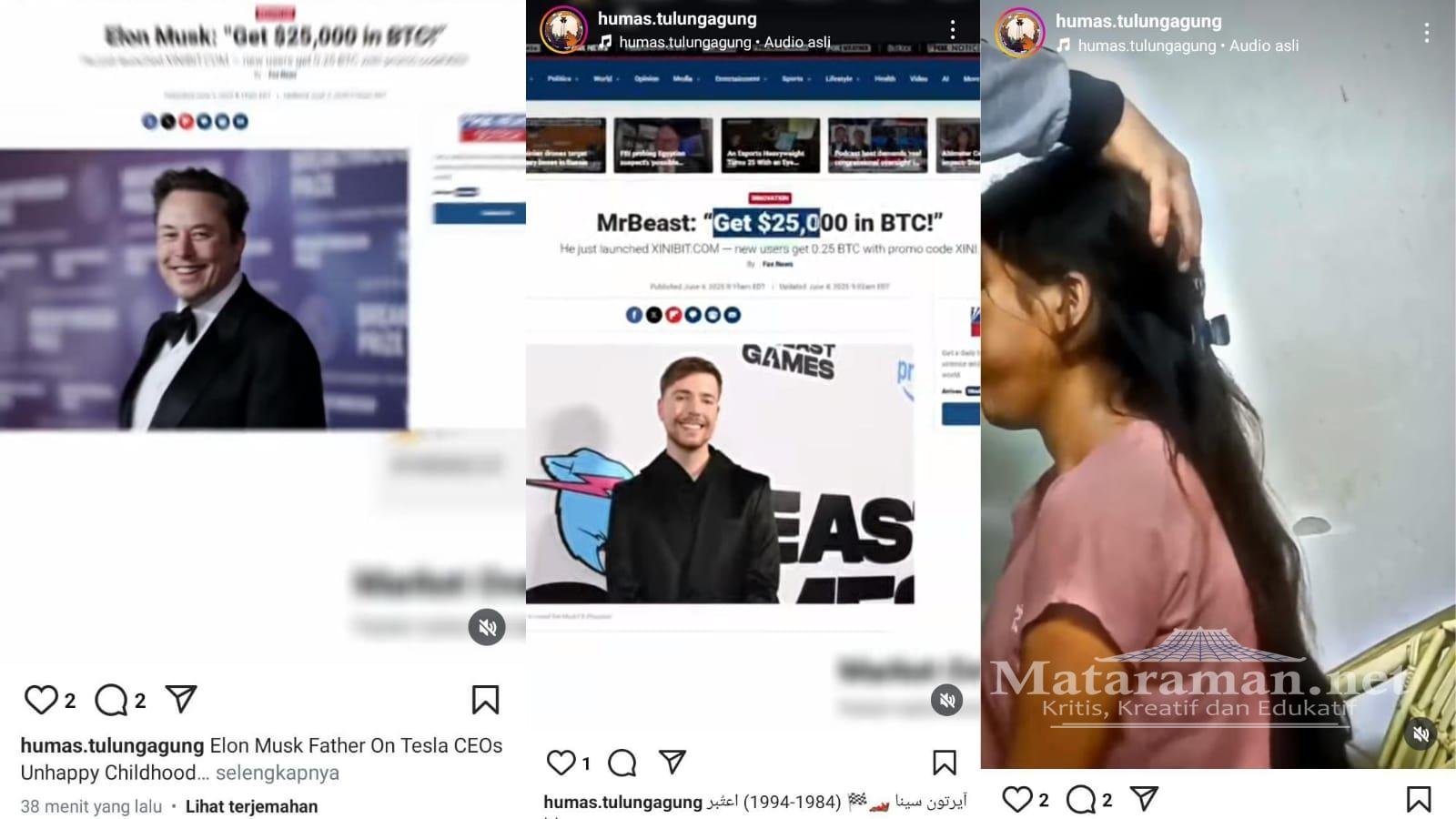 Akun Resmi Pemkab Tulungagung Dihack, Warga Mangaku Resah