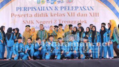 Lulusan SMKN 2 Trenggalek, Kepsek: Soft Skill Hantarkan Indonesia Emas 2045
