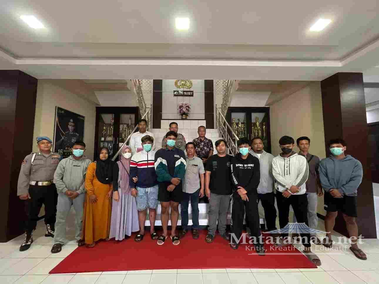 6 Remaja Diamankan Polres Blitar Gegara Hadang Pesilat, Dua Asal Tulungagung