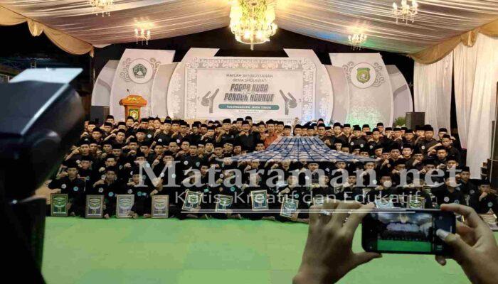 140 Anggota Resmi Jadi Warga Pagar Nusa di Rayon Pondok Ngunut Tulungagung