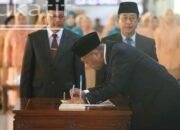 Bupati Gatut Berpesan ke Pejabat Baru, Tancap Gas Jadi Motor Penggerak