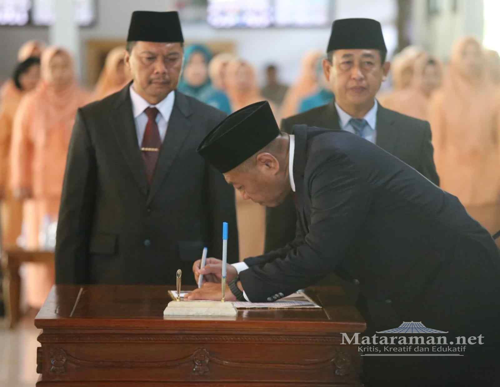 Bupati Gatut Berpesan ke Pejabat Baru, Tancap Gas Jadi Motor Penggerak