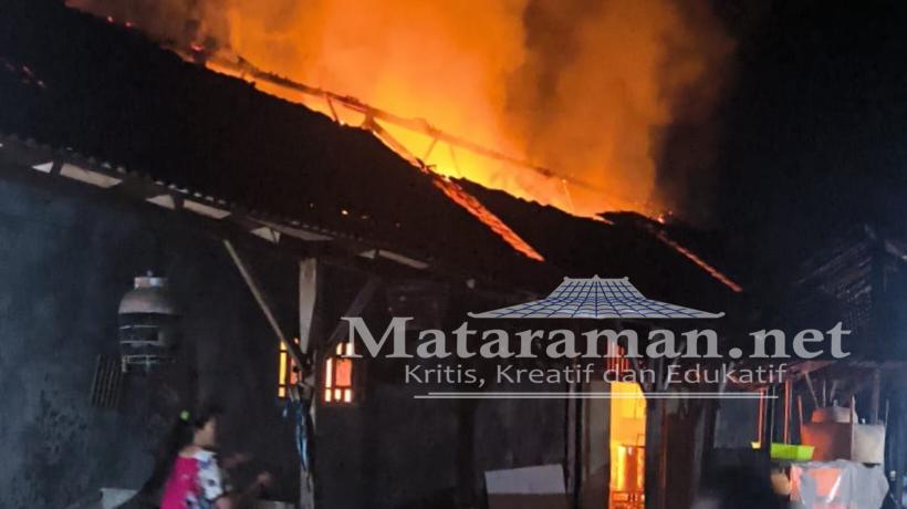 Api dari Tungku Merembet, Tempat Produksi Tahu di Trenggalek Terbakar