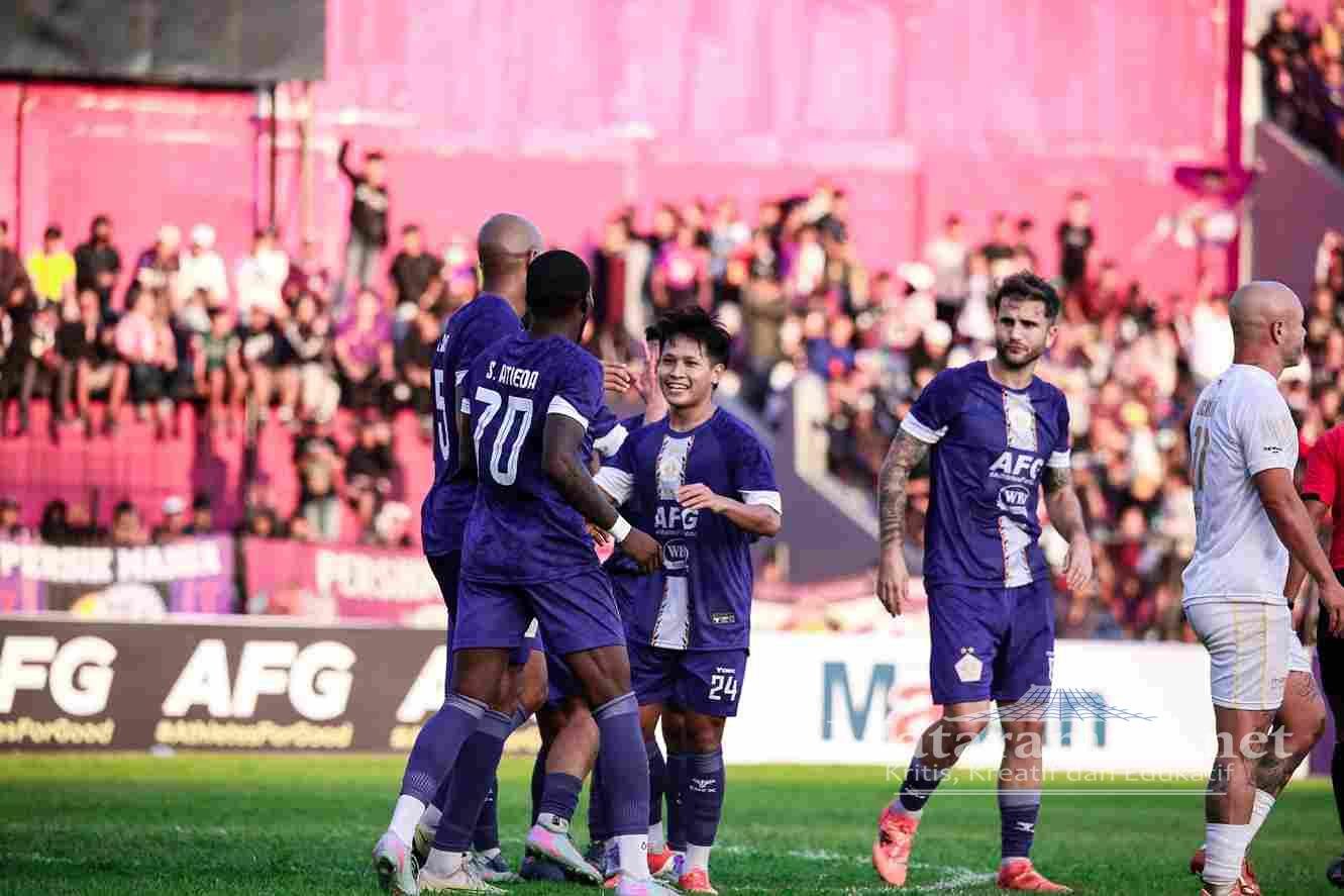 Launching Tim, Manajemen Persik Kediri Belum Puas Meski Menang 2-0 Lawan Asia Warior