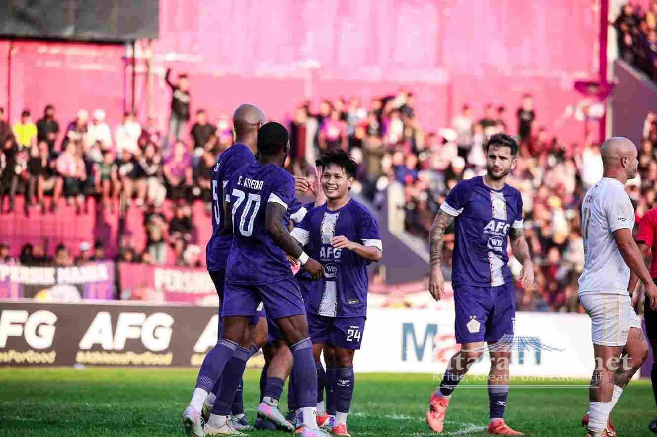 Launching Tim, Manajemen Persik Kediri Belum Puas Meski Menang 2-0 Lawan Asia Warior