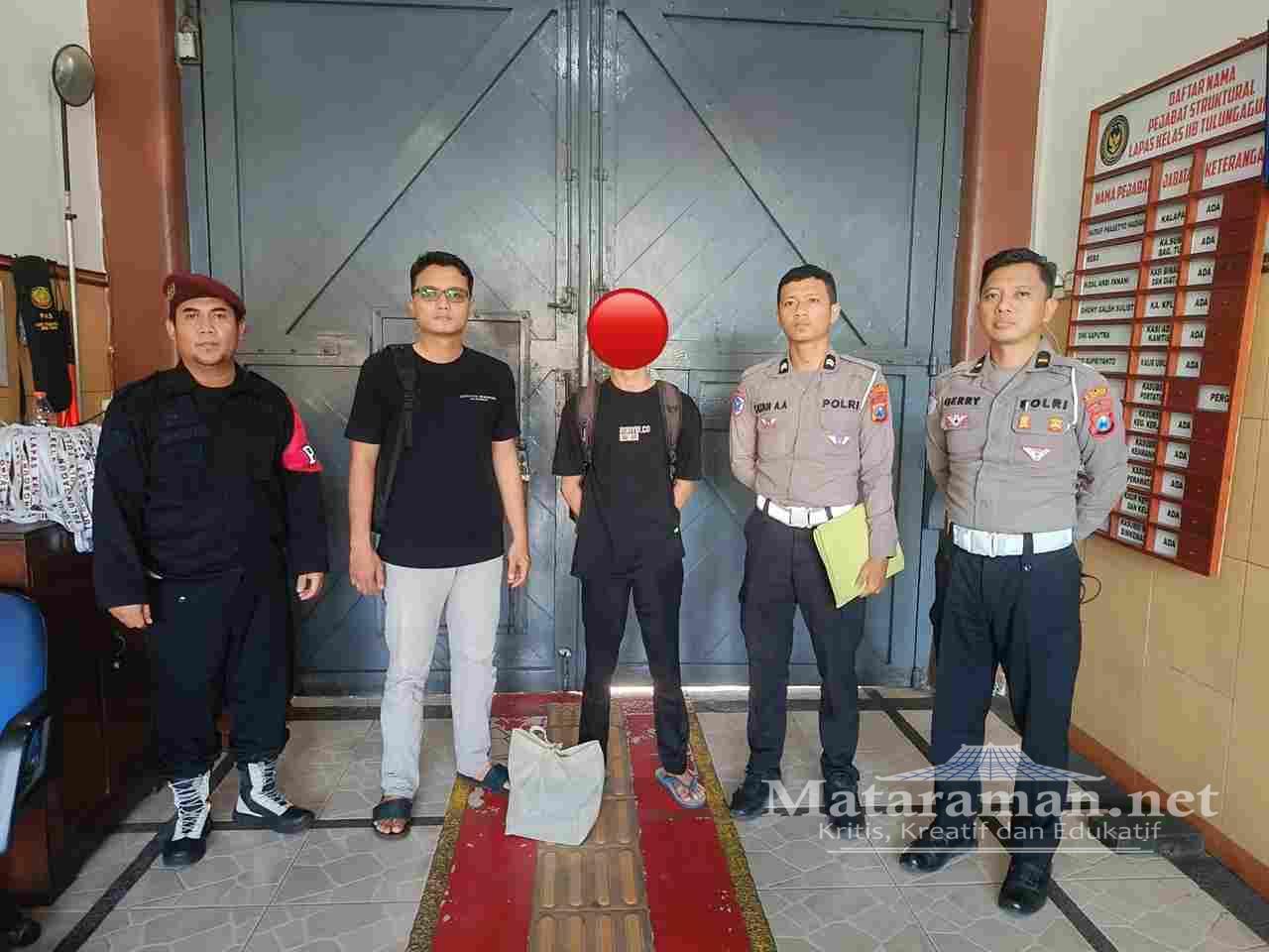 Pesilat Asal Nganjuk Peserta Konvoi Penabrak Emak-emak Tulungagung Ditahan