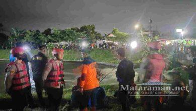 Anak Tercebur Sungai Lodagung Blitar,  Hilang Gara-gara Ambil Sandal