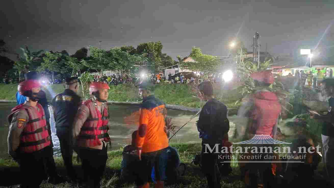 Anak Tercebur Sungai Lodagung Blitar, Hilang Gara-gara Ambil Sandal