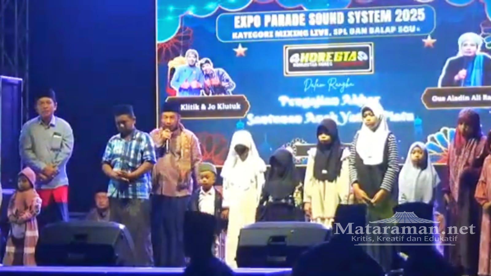 Santunan Anak Yatim Desa Wates Dapat Apresiasi Camat Sumbergempol