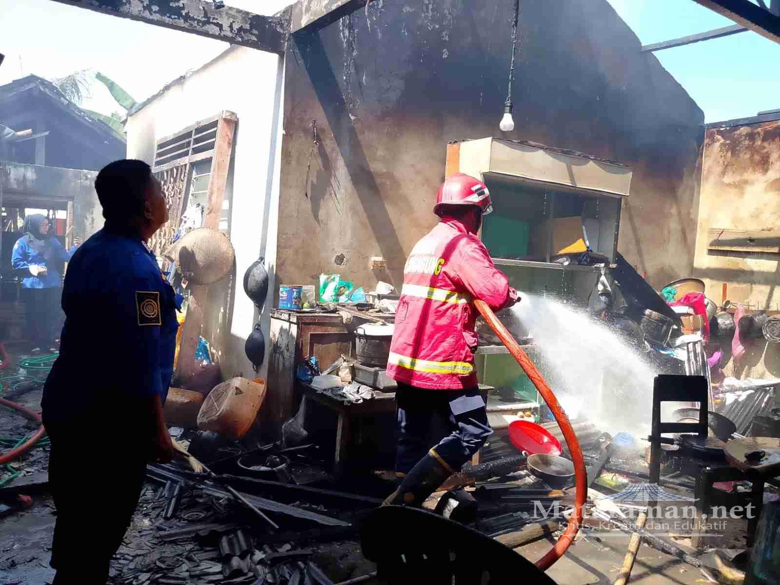 Kebakaran Penetasan Telur di Tanggulturus Tulungagung Rugi Rp100 Juta