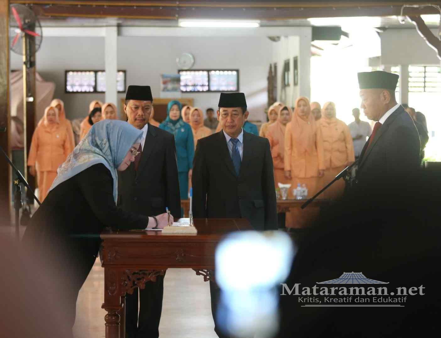 Bupati Gatut Berpesan ke Pejabat Baru, Tancap Gas Jadi Motor Penggerak