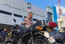 Kapolres Tulungagung Cek Kendaraan Personel,  Ada yang Sudah 41 Tahun: Bukti Akuntabel