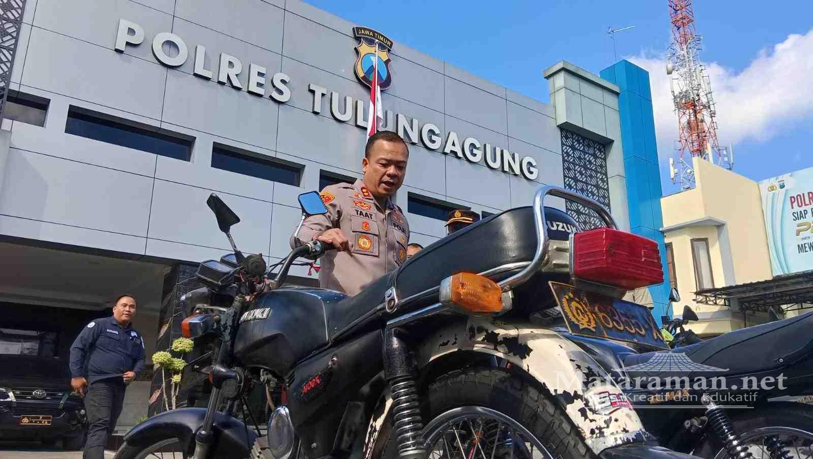 Kapolres Tulungagung Cek Kendaraan Personel, Ada yang Sudah 41 Tahun: Bukti Akuntabel