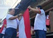Bakesbangpol-PWI Tulungagung Bagikan 100 Bendera, Bangkitkan Nasionalisme Warga