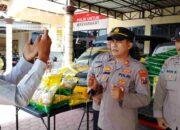 Polsek Bandung Tulungagung Distribusi Jual Beras SPHP 2 Ton Lebih